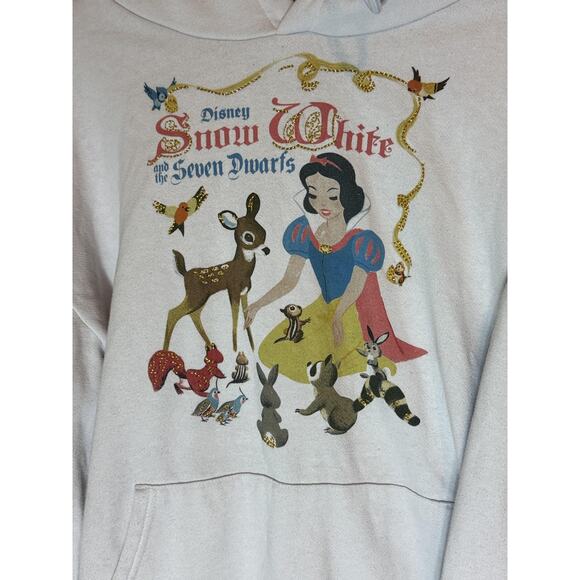Disney Princess Snow White Hoodie / Pullover Women's XL White - Picture 4 of 13
